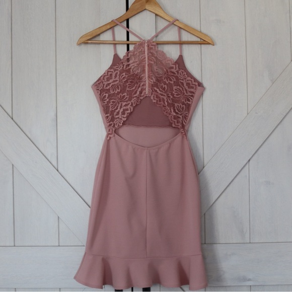 Love Culture Pink Bodycon Dress, Small - Picture 2 of 4